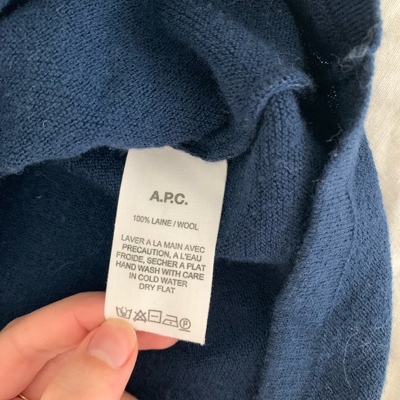 A.P.C. Wool Collared Knit - Picture 4 of 4